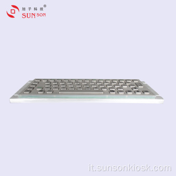 Tastiera in metallo IP65 con touch pad